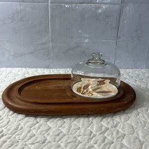 Vintage Goodwood Teak CHEESE Board DEADSTOCK‎